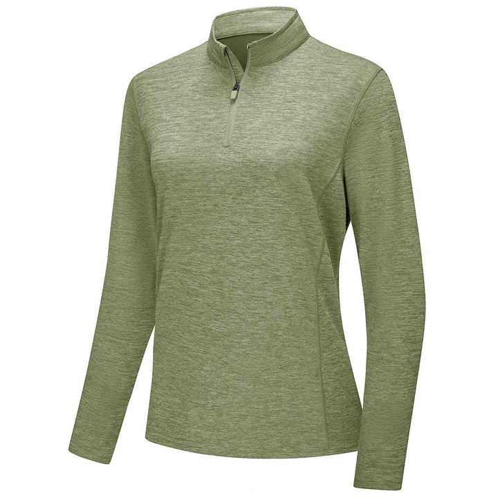 TACVASEN Women's UPF 50+ 1/4 Zip Quick Dry Hiking Shirts - Women's Shirts