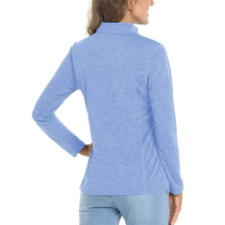 TACVASEN Women's UPF 50+ 1/4 Zip Quick Dry Hiking Shirts - Women's Shirts