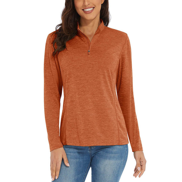TACVASEN Women's UPF 50+ 1/4 Zip Quick Dry Hiking Shirts - Women's Shirts