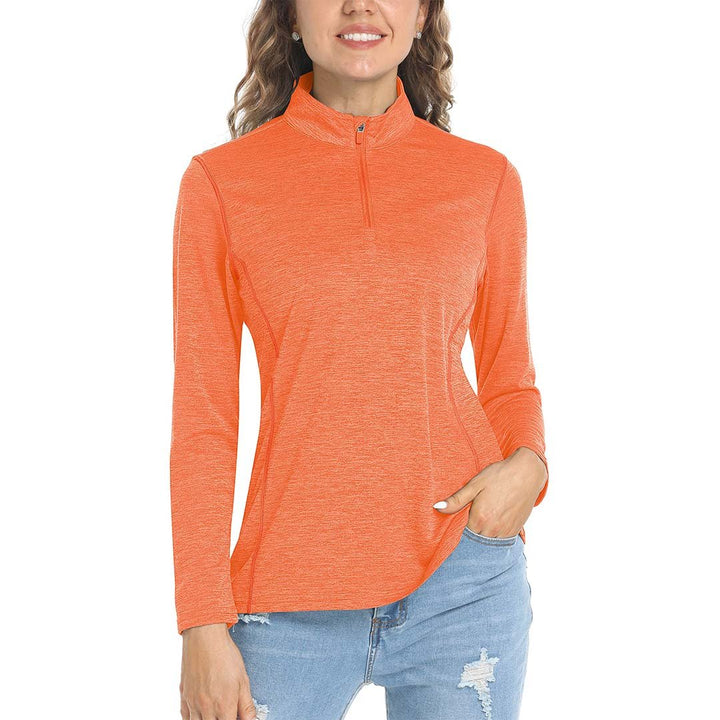 TACVASEN Women's UPF 50+ 1/4 Zip Quick Dry Hiking Shirts - Women's Shirts