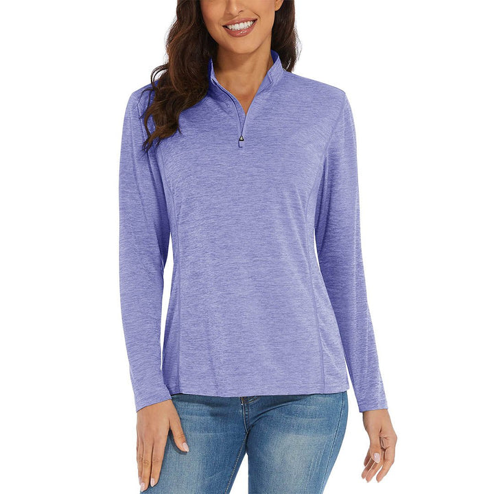 TACVASEN Women's UPF 50+ 1/4 Zip Quick Dry Hiking Shirts - Women's Shirts