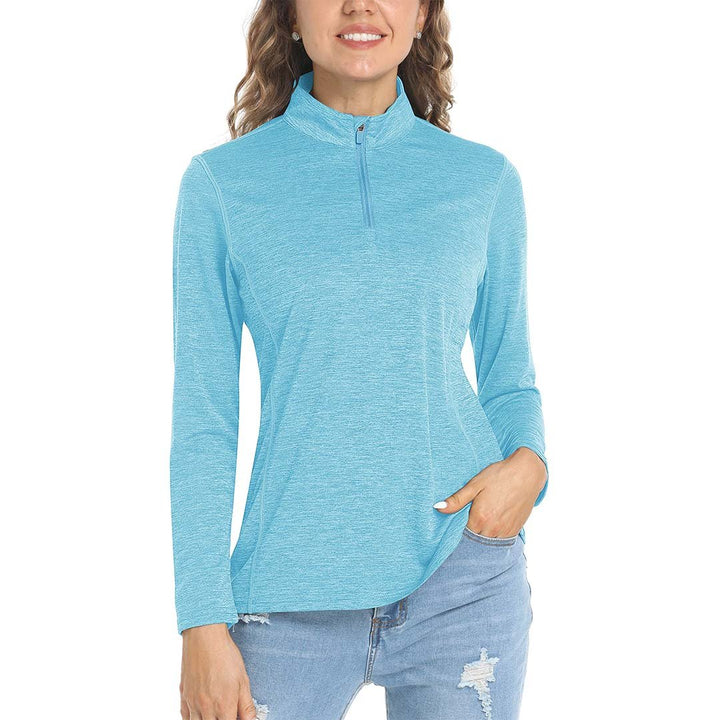 TACVASEN Women's UPF 50+ 1/4 Zip Quick Dry Hiking Shirts - Women's Shirts