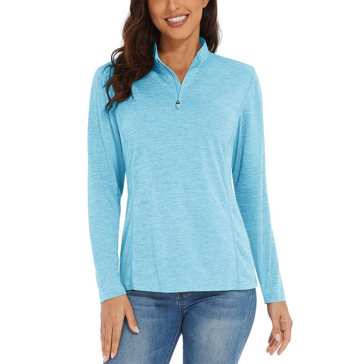 TACVASEN Women's UPF 50+ 1/4 Zip Quick Dry Hiking Shirts - Women's Shirts