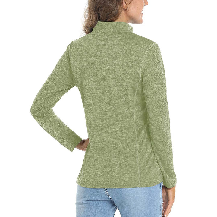TACVASEN Women's UPF 50+ 1/4 Zip Quick Dry Hiking Shirts - Women's Shirts