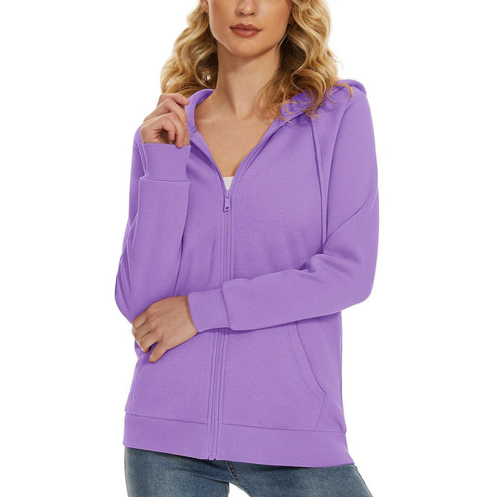 Women's Casual Lightweight Fleece Hoodies Sportswear Jacket - Women's Jackets