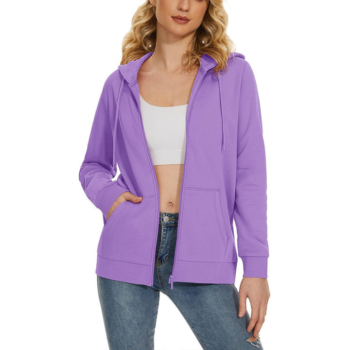 Women's Casual Lightweight Fleece Hoodies Sportswear Jacket - Women's Jackets