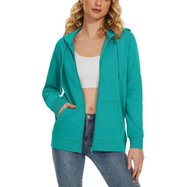 Women's Casual Lightweight Fleece Hoodies Sportswear Jacket - Women's Jackets