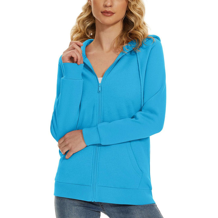 Women's Casual Lightweight Fleece Hoodies Sportswear Jacket - Women's Jackets