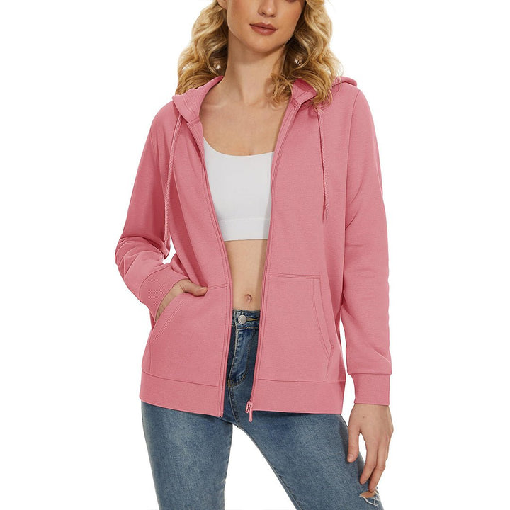 Women's Casual Lightweight Fleece Hoodies Sportswear Jacket - Women's Jackets