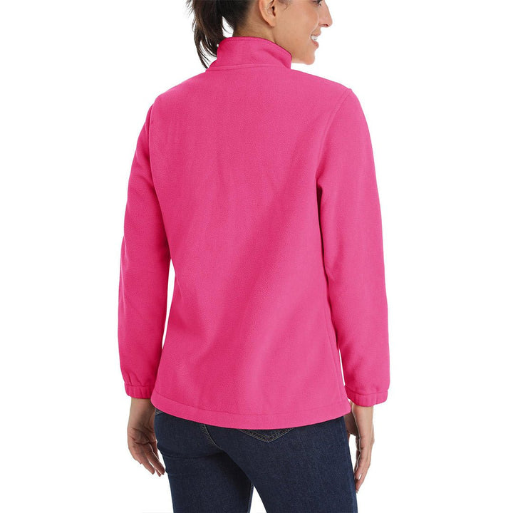Women's Fleece Full Zip Lightweight Jacket - Women's Jackets