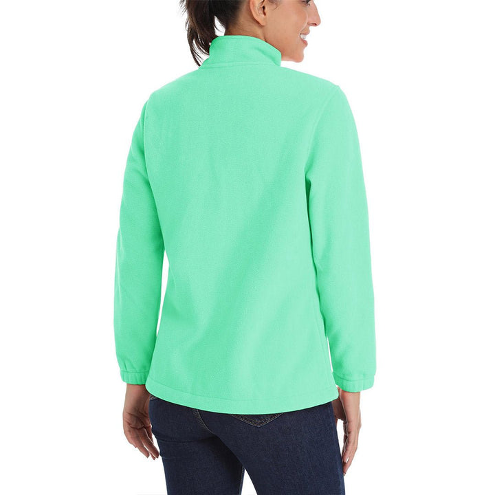 Women's Fleece Full Zip Lightweight Jacket - Women's Jackets