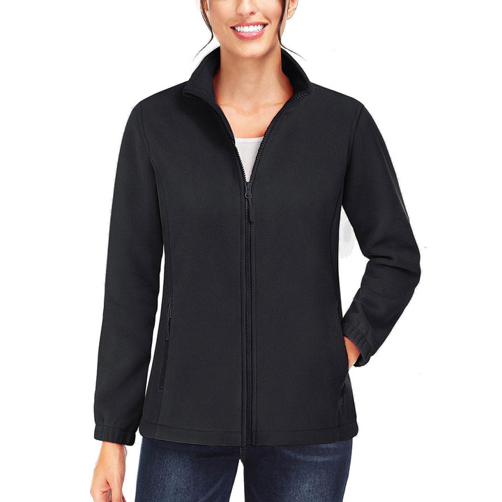 Women's Fleece Full Zip Lightweight Jacket - Women's Jackets