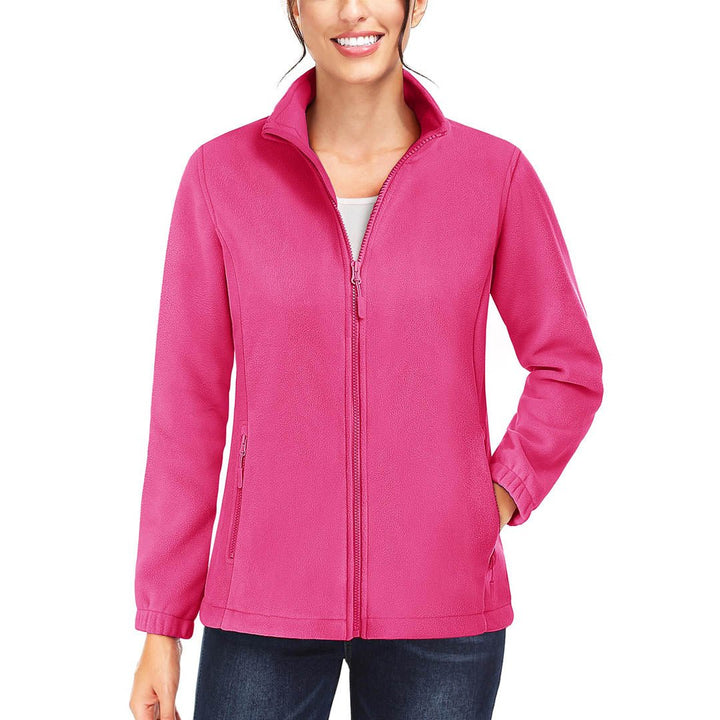 Women's Fleece Full Zip Lightweight Jacket - Women's Jackets