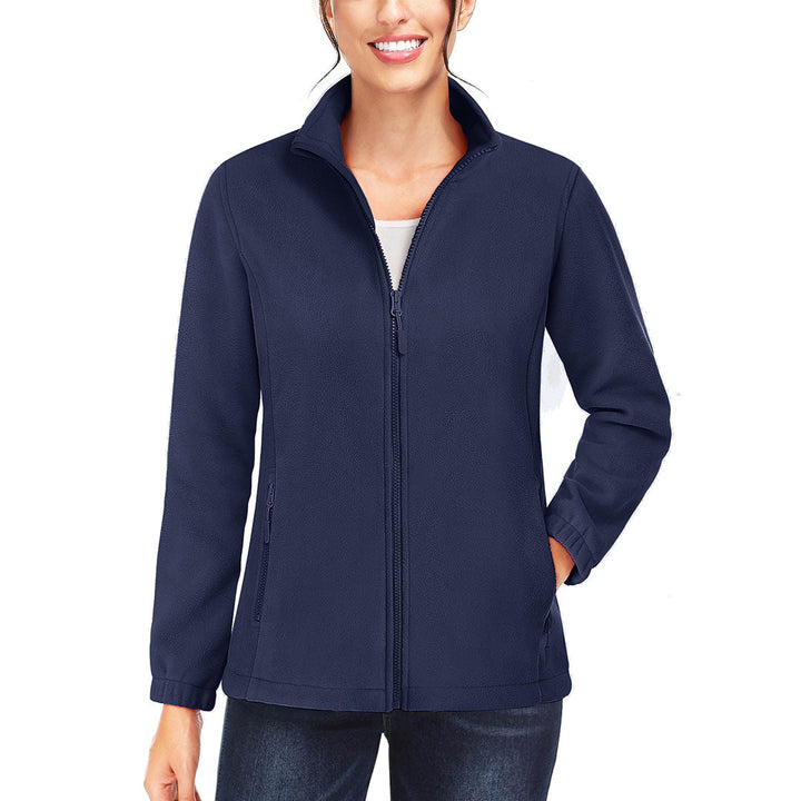 Women's Fleece Full Zip Lightweight Jacket - Women's Jackets