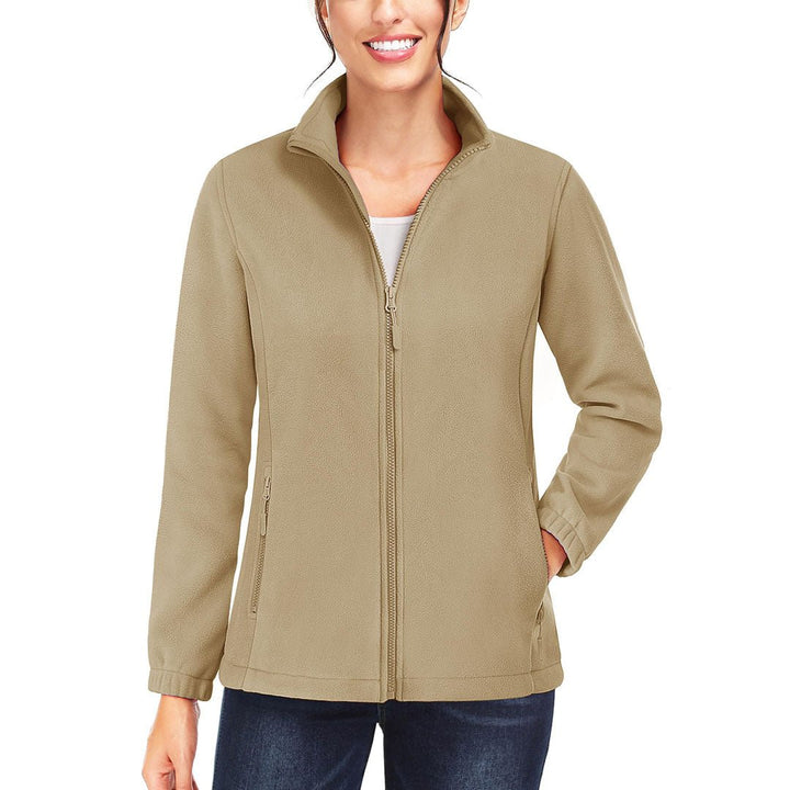 Women's Fleece Full Zip Lightweight Jacket - Women's Jackets
