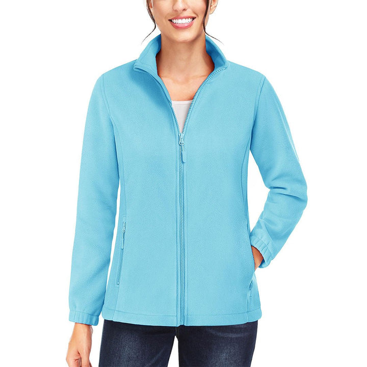 Women's Fleece Full Zip Lightweight Jacket - Women's Jackets