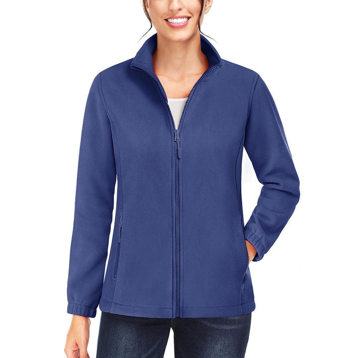 Women's Fleece Full Zip Lightweight Jacket - Women's Jackets
