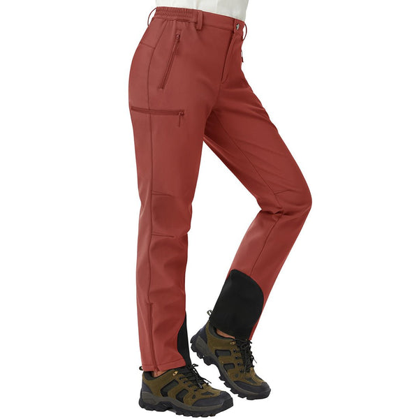 Women's Hiking Water Resistant Fleece Lined Insulated Pants - Women's Pants