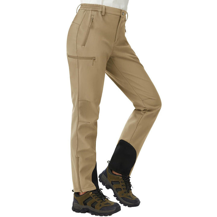 Women's Hiking Water Resistant Fleece Lined Insulated Pants - Women's Pants