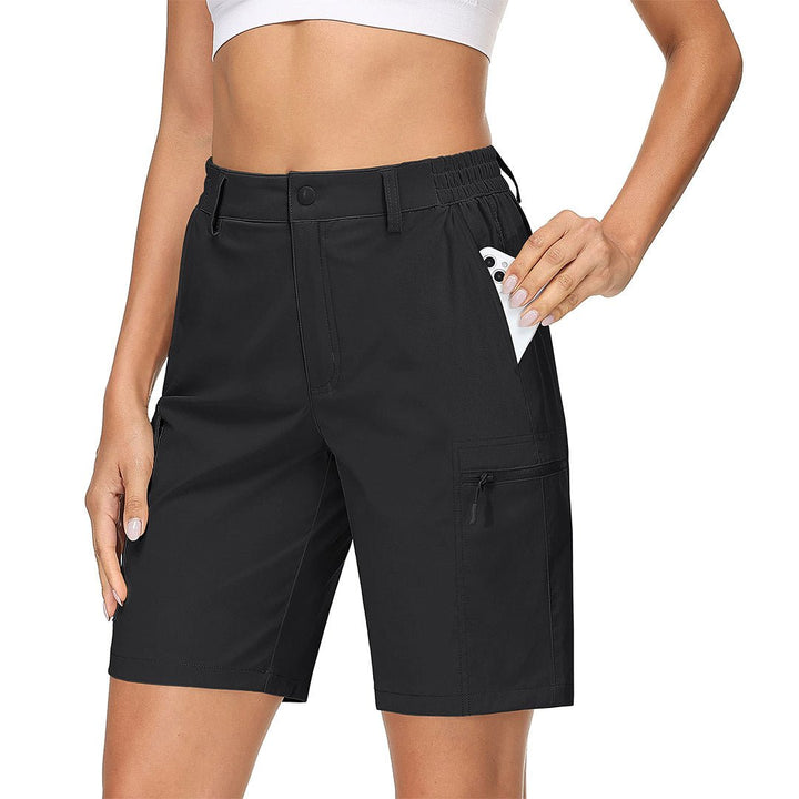 Women's Hiking Workout Quick Dry Cargo Shorts Multi Pockets - Women's Shorts