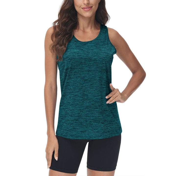 Women's Lightweight Athletic Yoga Crewneck Tank Tops - Women's Shirts