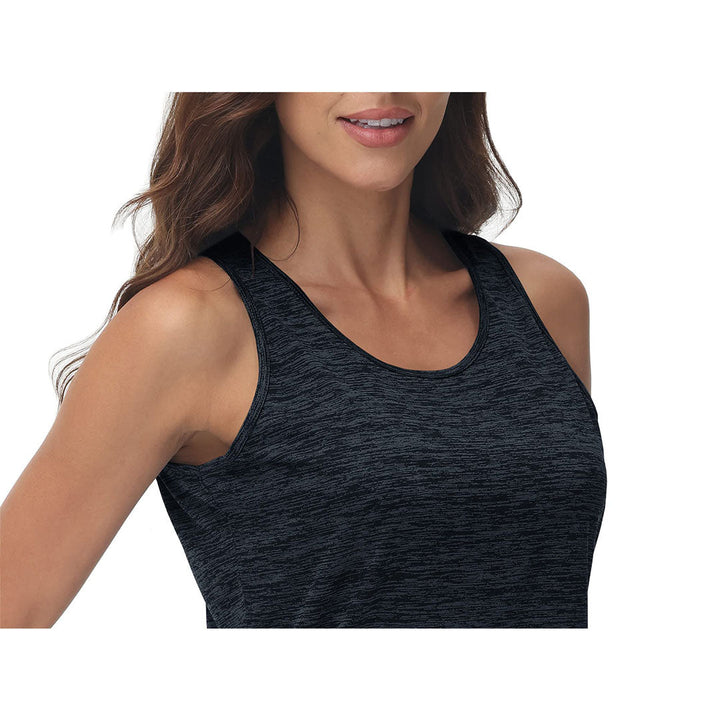 Women's Lightweight Athletic Yoga Crewneck Tank Tops - Women's Shirts