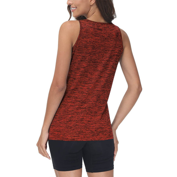 Women's Lightweight Athletic Yoga Crewneck Tank Tops - Women's Shirts