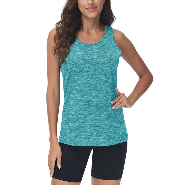 Women's Lightweight Athletic Yoga Crewneck Tank Tops - Women's Shirts