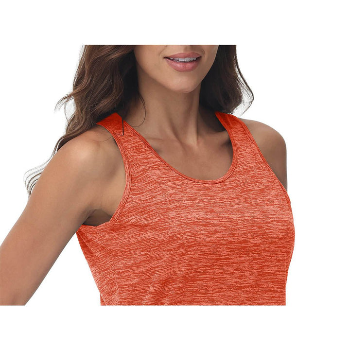 Women's Lightweight Athletic Yoga Crewneck Tank Tops - Women's Shirts