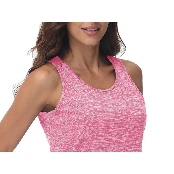 Women's Lightweight Athletic Yoga Crewneck Tank Tops - Women's Shirts