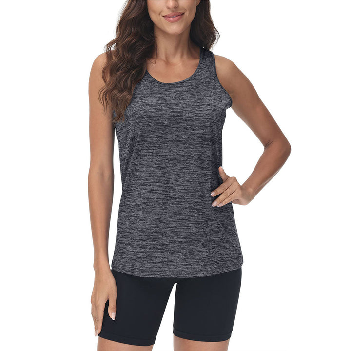 Women's Lightweight Athletic Yoga Crewneck Tank Tops - Women's Shirts