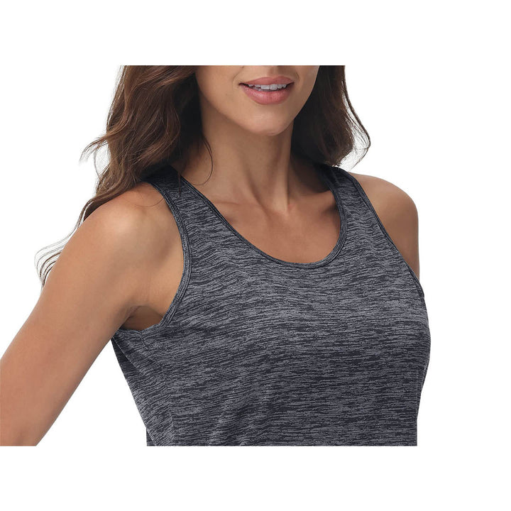 Women's Lightweight Athletic Yoga Crewneck Tank Tops - Women's Shirts