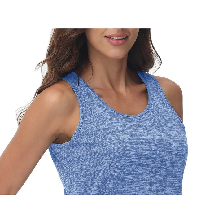 Women's Lightweight Athletic Yoga Crewneck Tank Tops - Women's Shirts