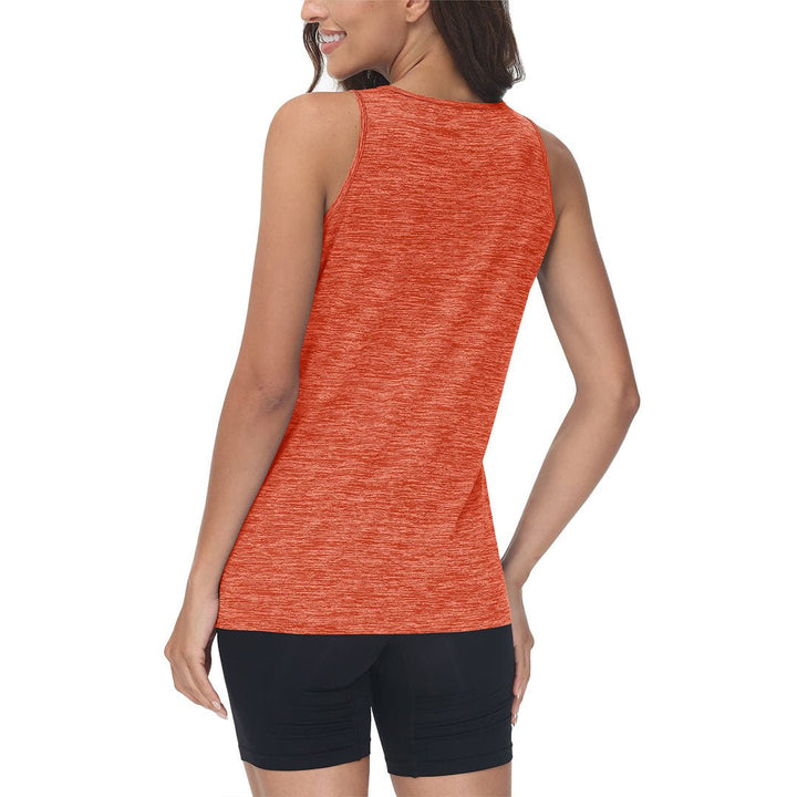 Women's Lightweight Athletic Yoga Crewneck Tank Tops - Women's Shirts