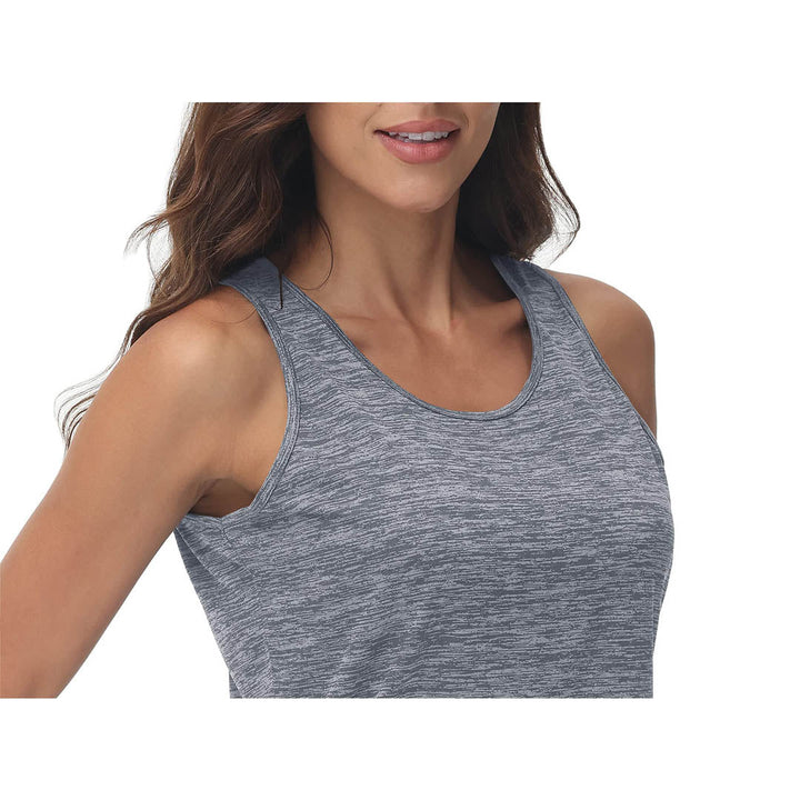 Women's Lightweight Athletic Yoga Crewneck Tank Tops - Women's Shirts