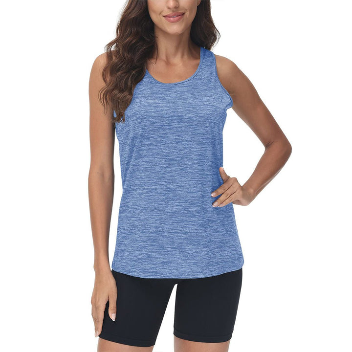 Women's Lightweight Athletic Yoga Crewneck Tank Tops - Women's Shirts