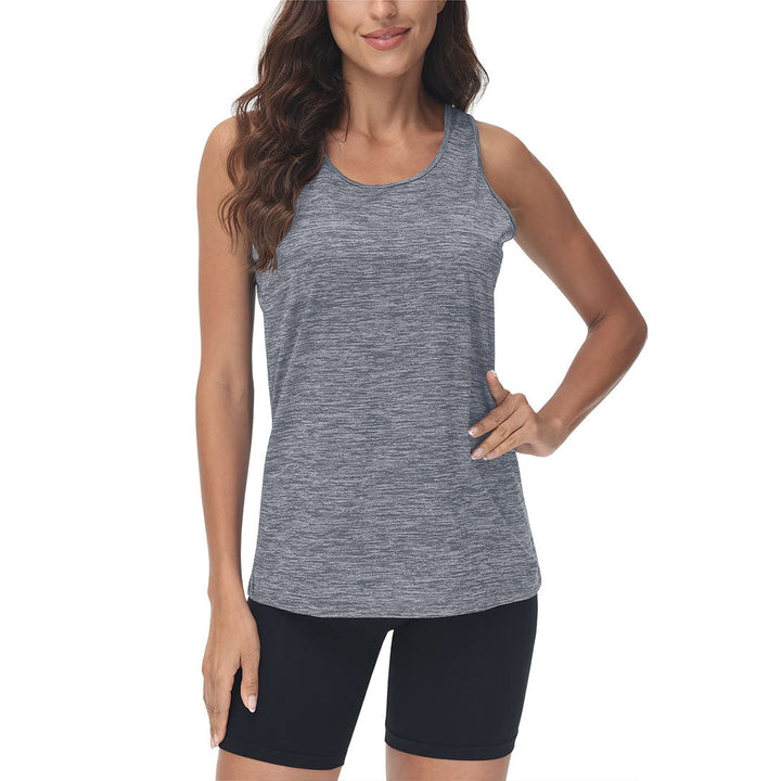 Women's Lightweight Athletic Yoga Crewneck Tank Tops - Women's Shirts