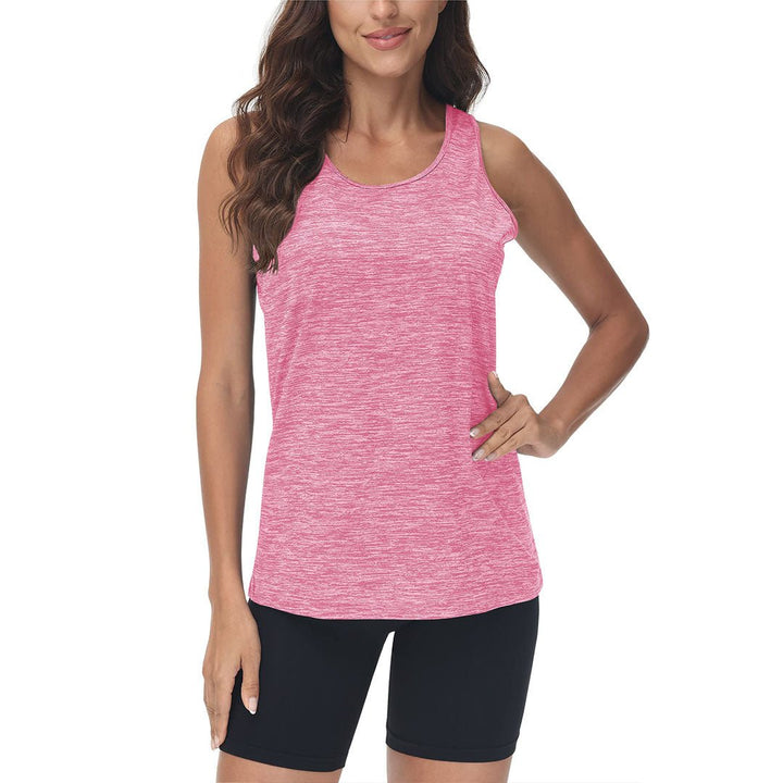 Women's Lightweight Athletic Yoga Crewneck Tank Tops - Women's Shirts