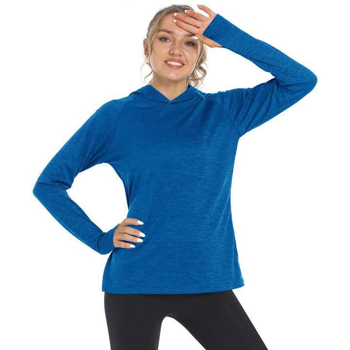 Women's Quick Dry UPF 50+ Hoodie Long Sleeve Shirts - Women's Shirts