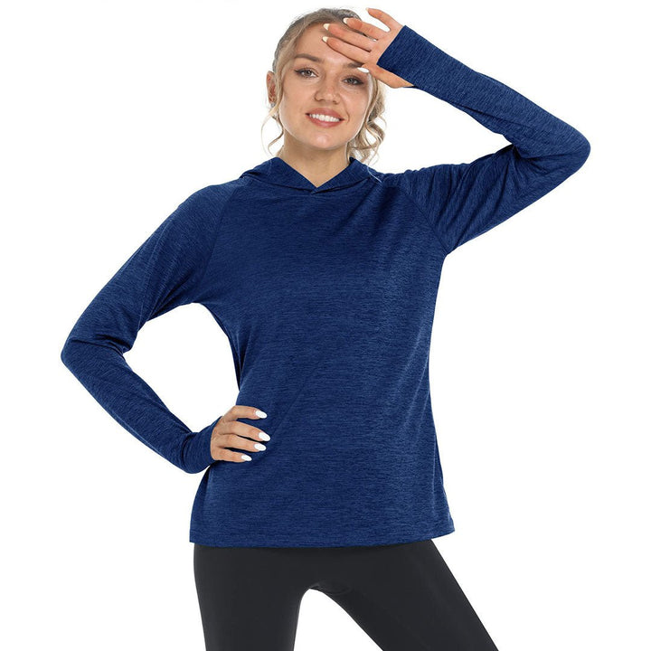 Women's Quick Dry UPF 50+ Hoodie Long Sleeve Shirts - Women's Shirts