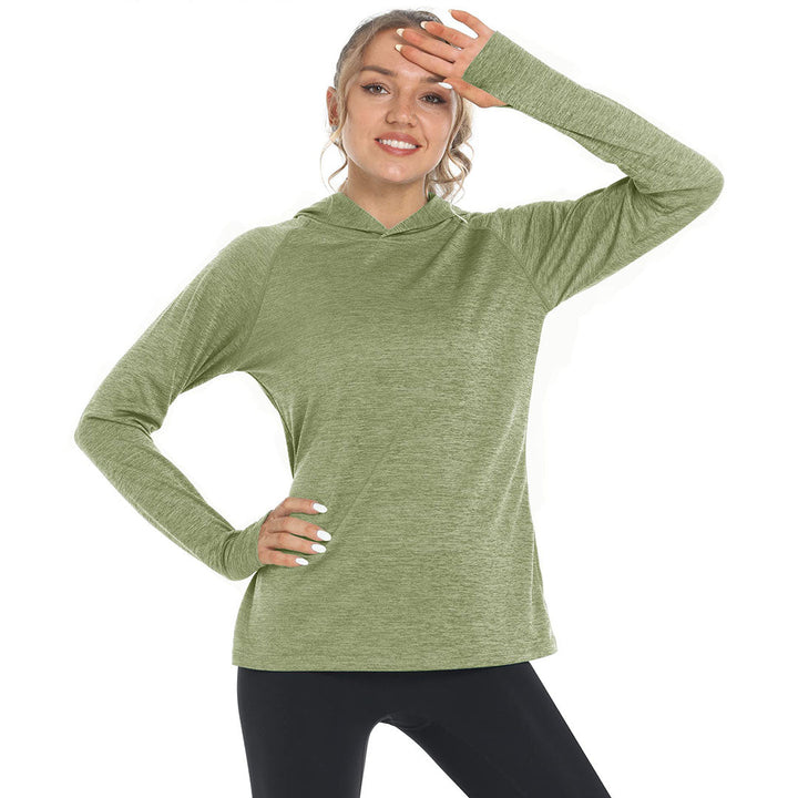 Women's Quick Dry UPF 50+ Hoodie Long Sleeve Shirts - Women's Shirts