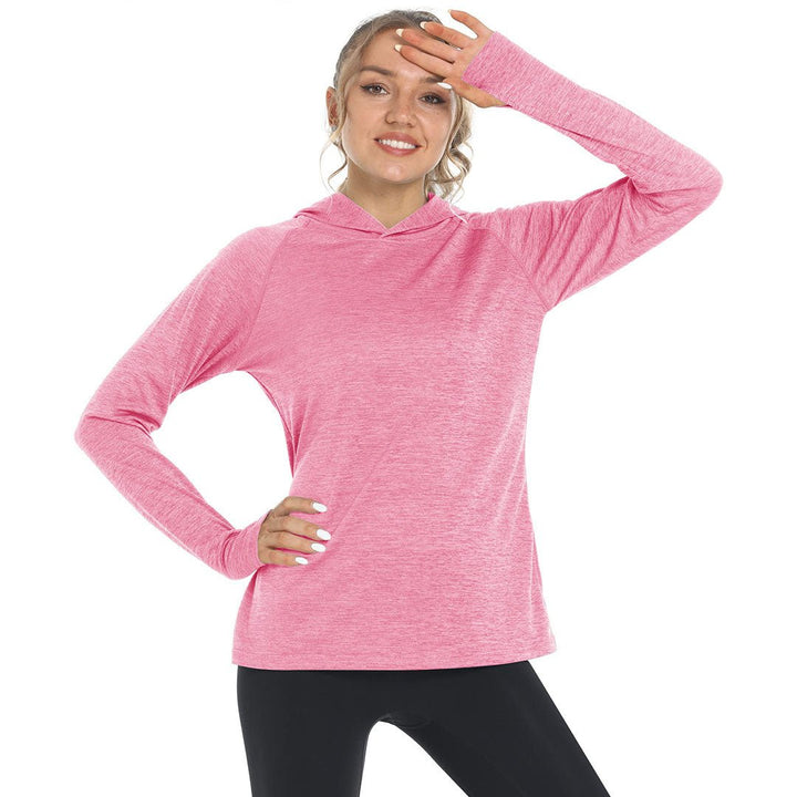 Women's Quick Dry UPF 50+ Hoodie Long Sleeve Shirts - Women's Shirts
