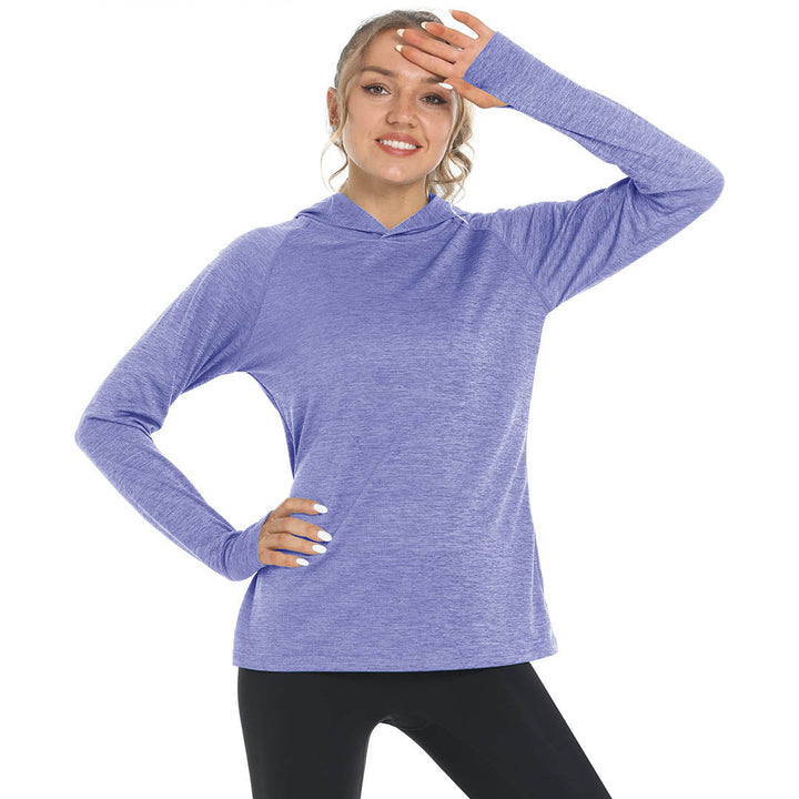 Women's Quick Dry UPF 50+ Hoodie Long Sleeve Shirts - Women's Shirts
