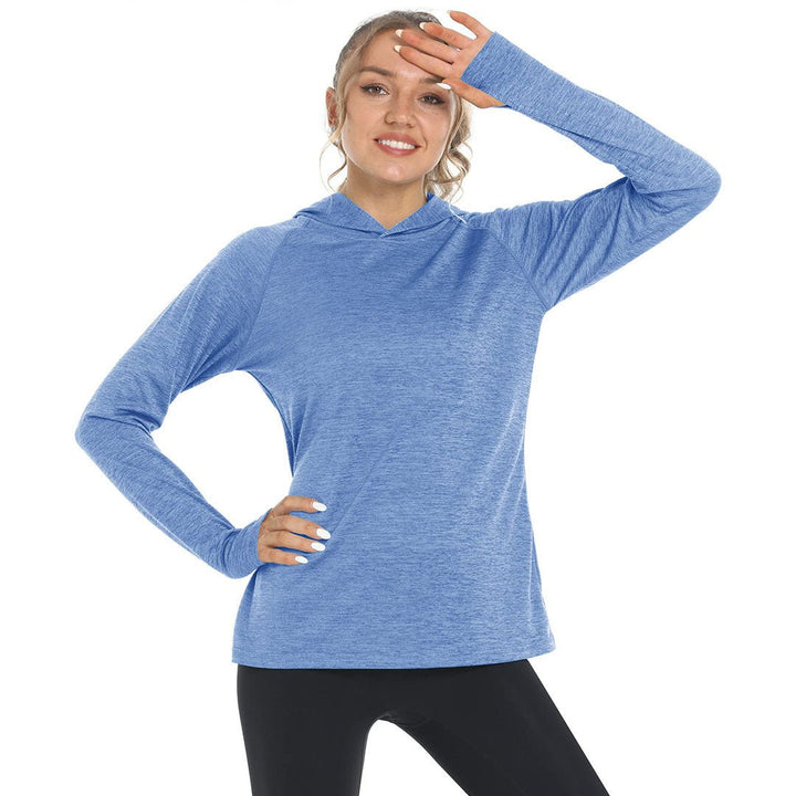 Women's Quick Dry UPF 50+ Hoodie Long Sleeve Shirts - Women's Shirts