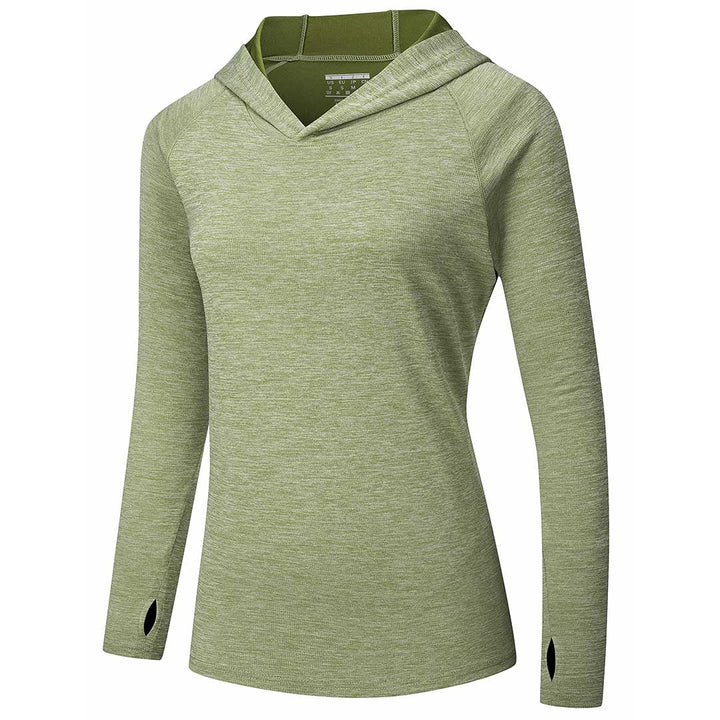 Women's Quick Dry UPF 50+ Hoodie Long Sleeve Shirts - Women's Shirts