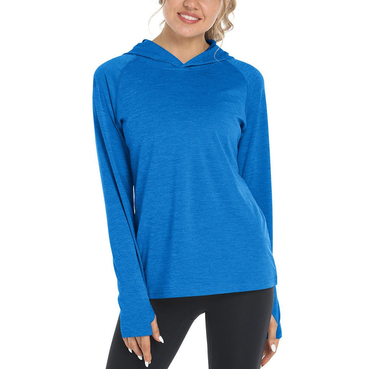 Women's Quick Dry UPF 50+ Hoodie Long Sleeve Shirts - Women's Shirts