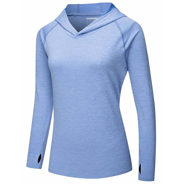 Women's Quick Dry UPF 50+ Hoodie Long Sleeve Shirts - Women's Shirts