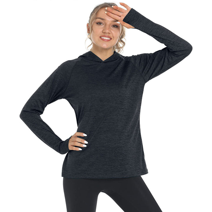 Women's Quick Dry UPF 50+ Hoodie Long Sleeve Shirts - Women's Shirts