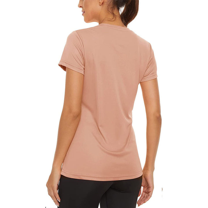 Women's Sun Protection Quick Dry Outdoor Yoga Running T-shirts - Women's Shirts