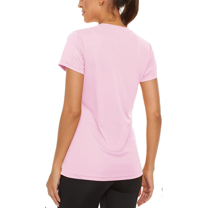 Women's Sun Protection Quick Dry Outdoor Yoga Running T-shirts - Women's Shirts